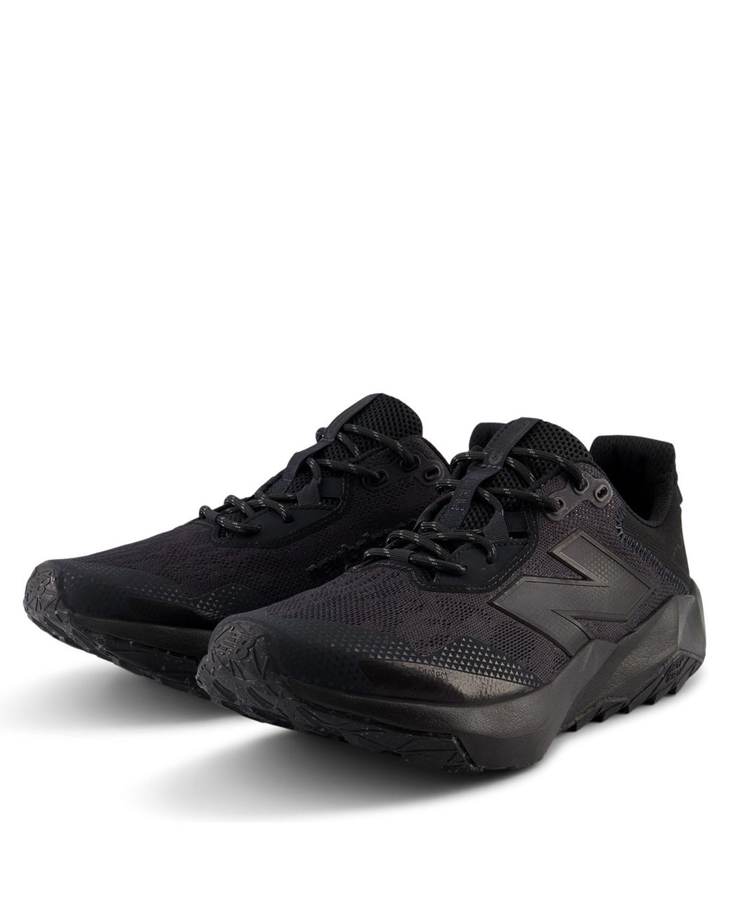 New Balance Black Nb Nitrel V6 Trail Running Shoes for men