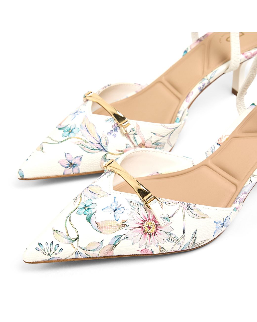 ALDO Metallic Slingbacks