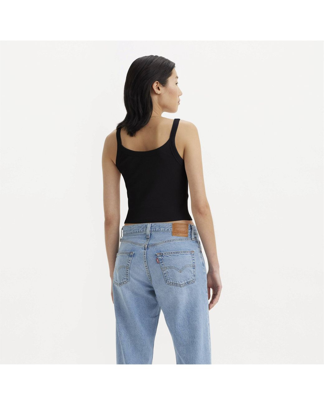 Levi's Black Essential Sporty Tank Top