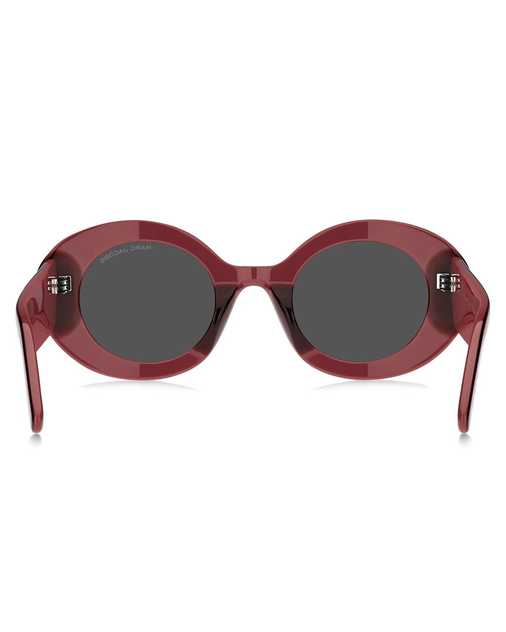 Marc Jacobs Red Round Sunglasses