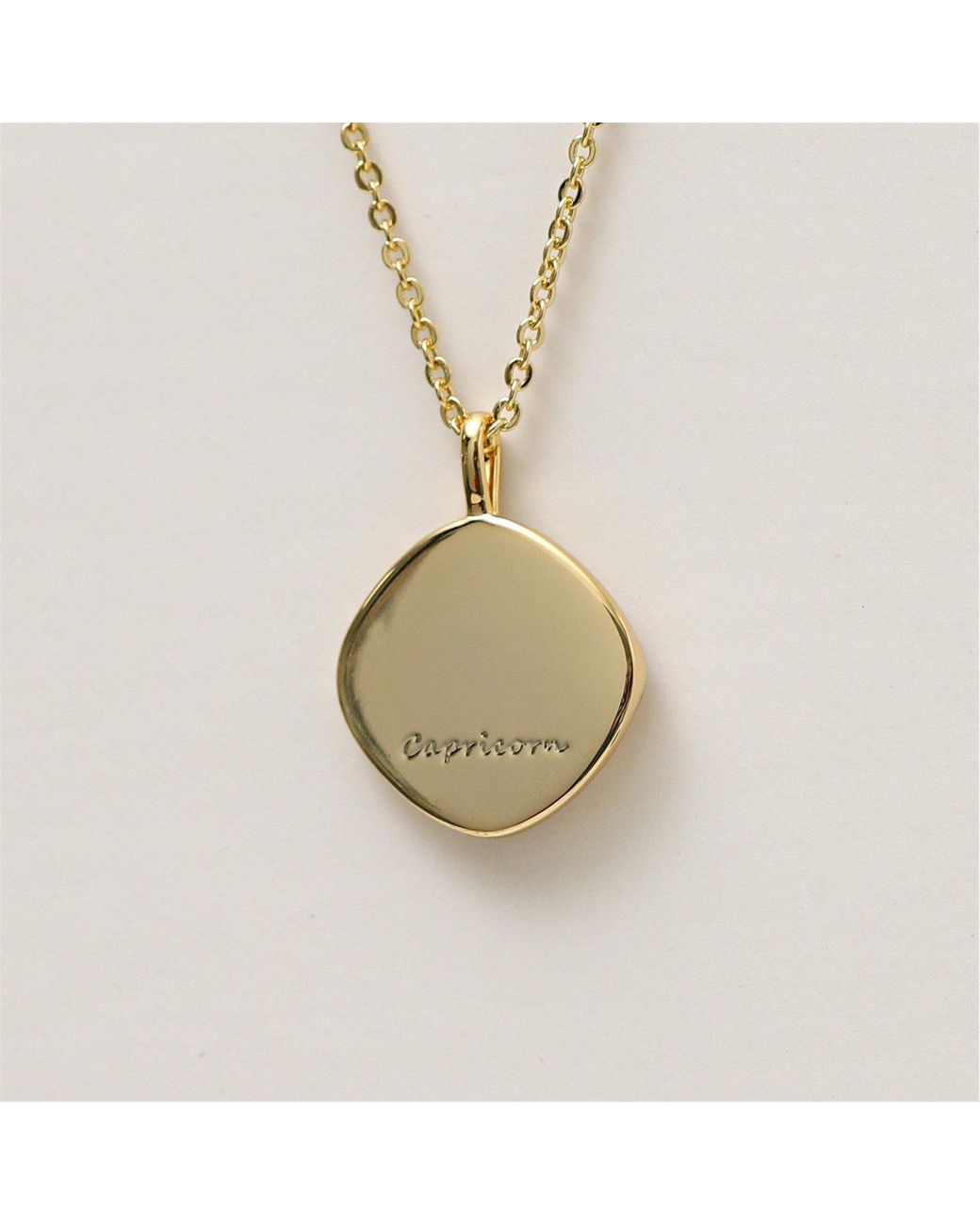 Jon Richard Red Plated Molten Horoscope Necklace