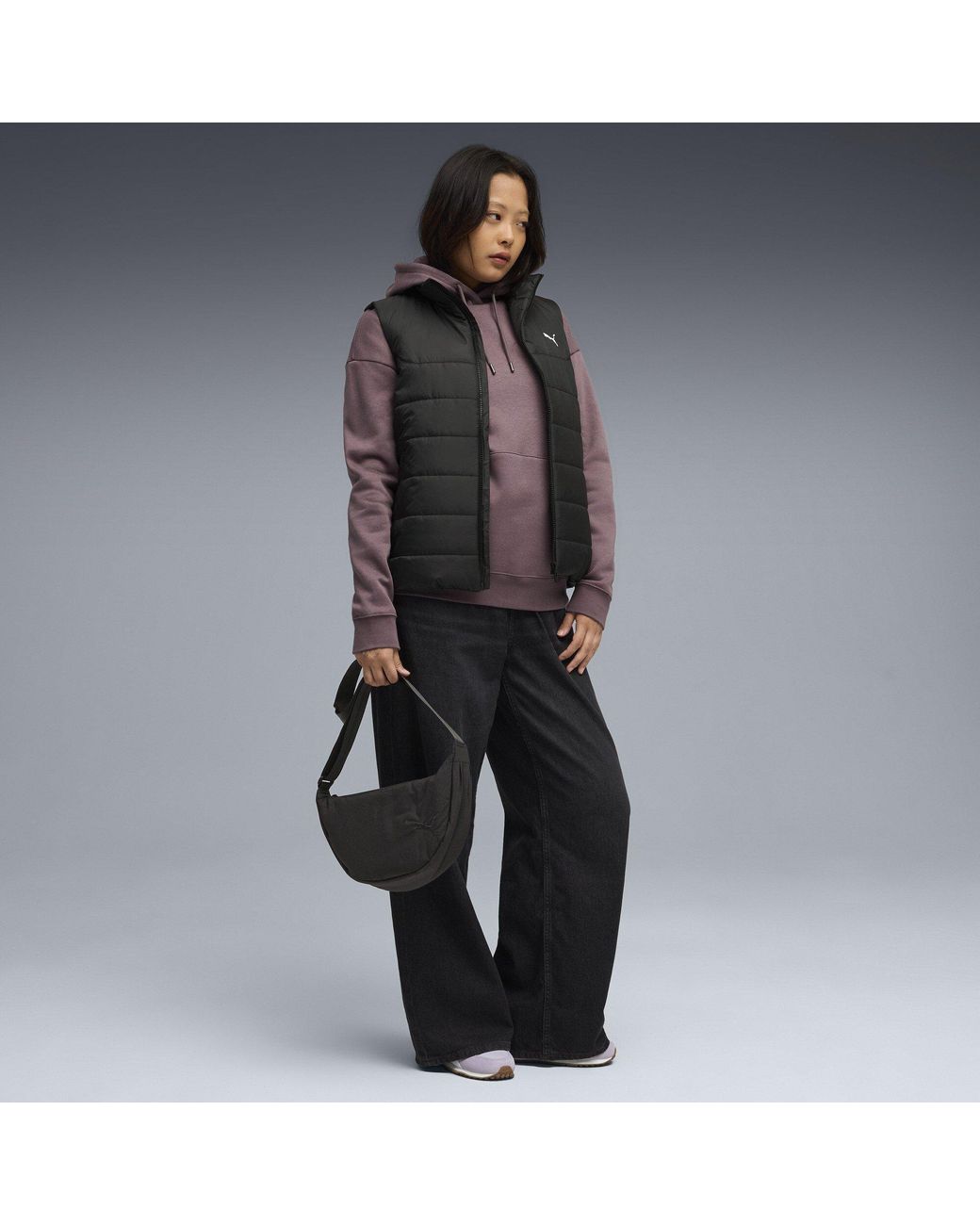 PUMA Purple Class Relaxed Overhead Tech Fleece Hoodie