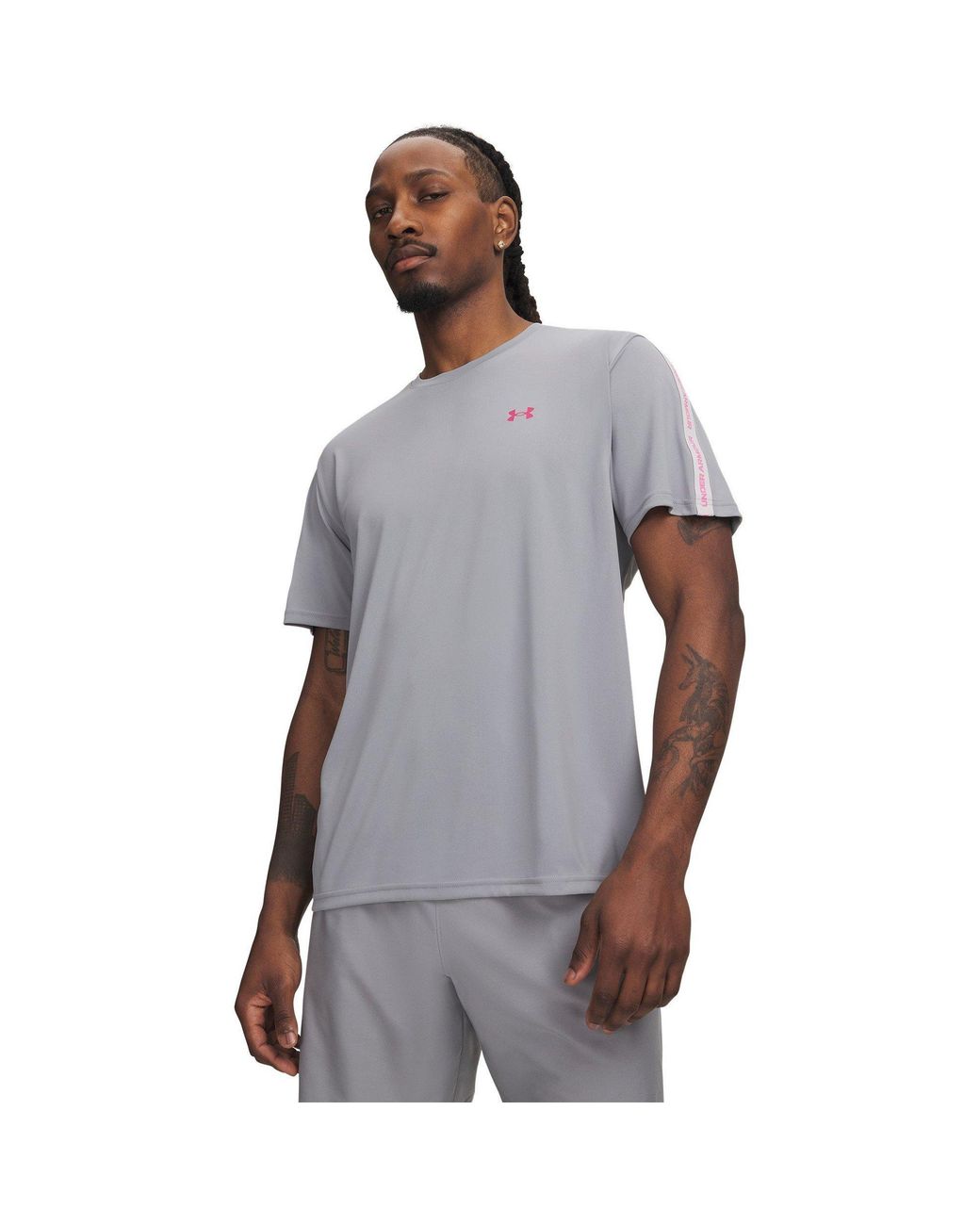 Under Armour Gray Tech 2.0 Short Sleeve T-Shirt for men