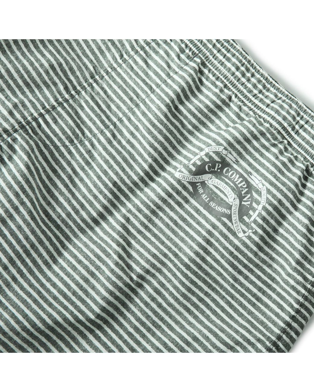 C P Company Gray Swim Shorts for men