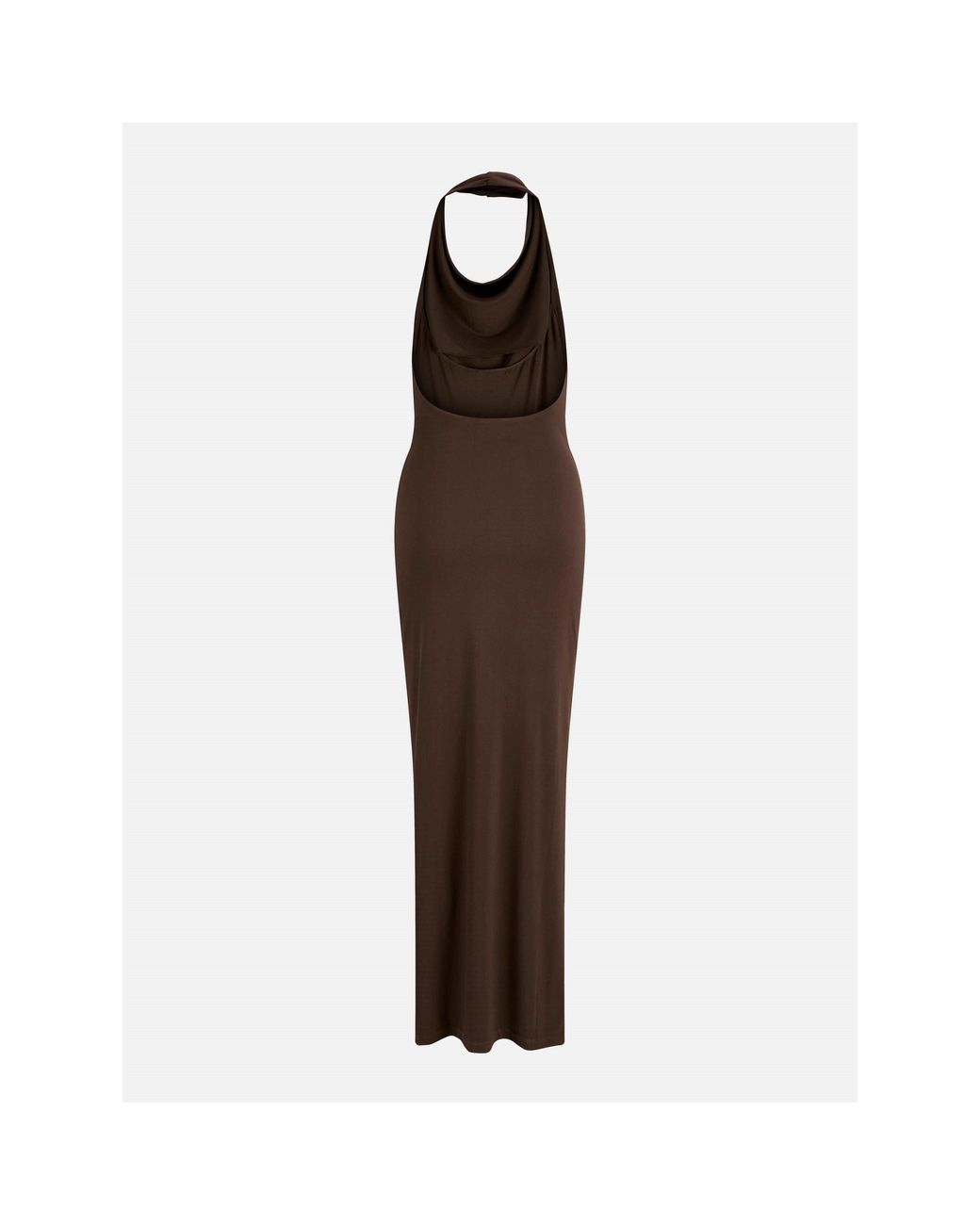 JJXX Brown Halterneck Bodycon Dress