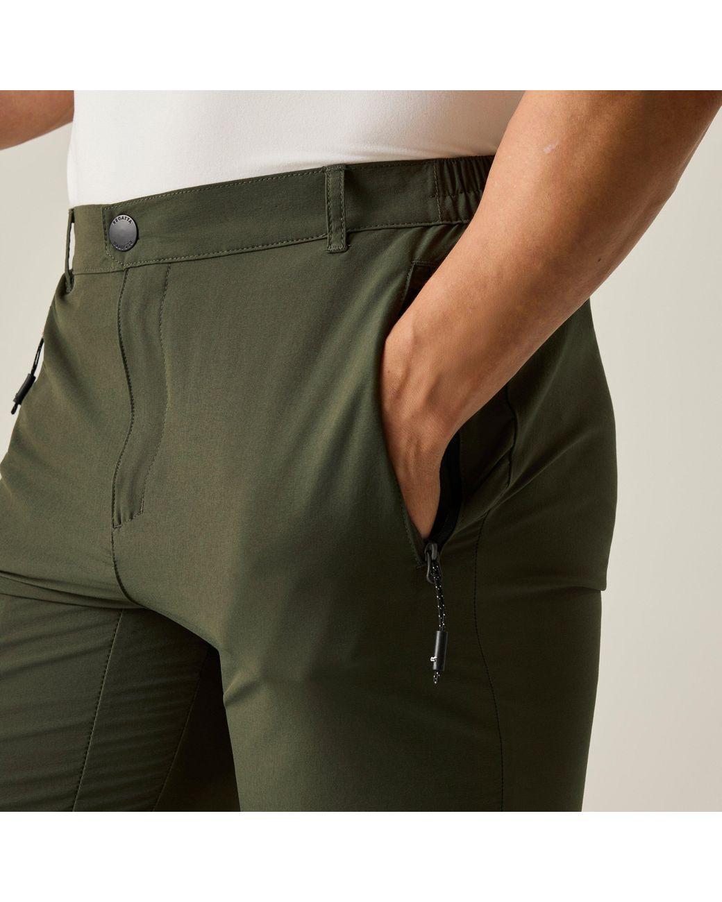 Regatta Green Highton Ii Water-Repellent Trousers for men