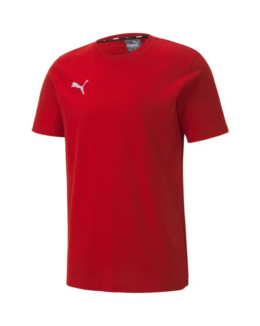 PUMA Red Teamgoal 23 Casuals Tee T-Shirt for men
