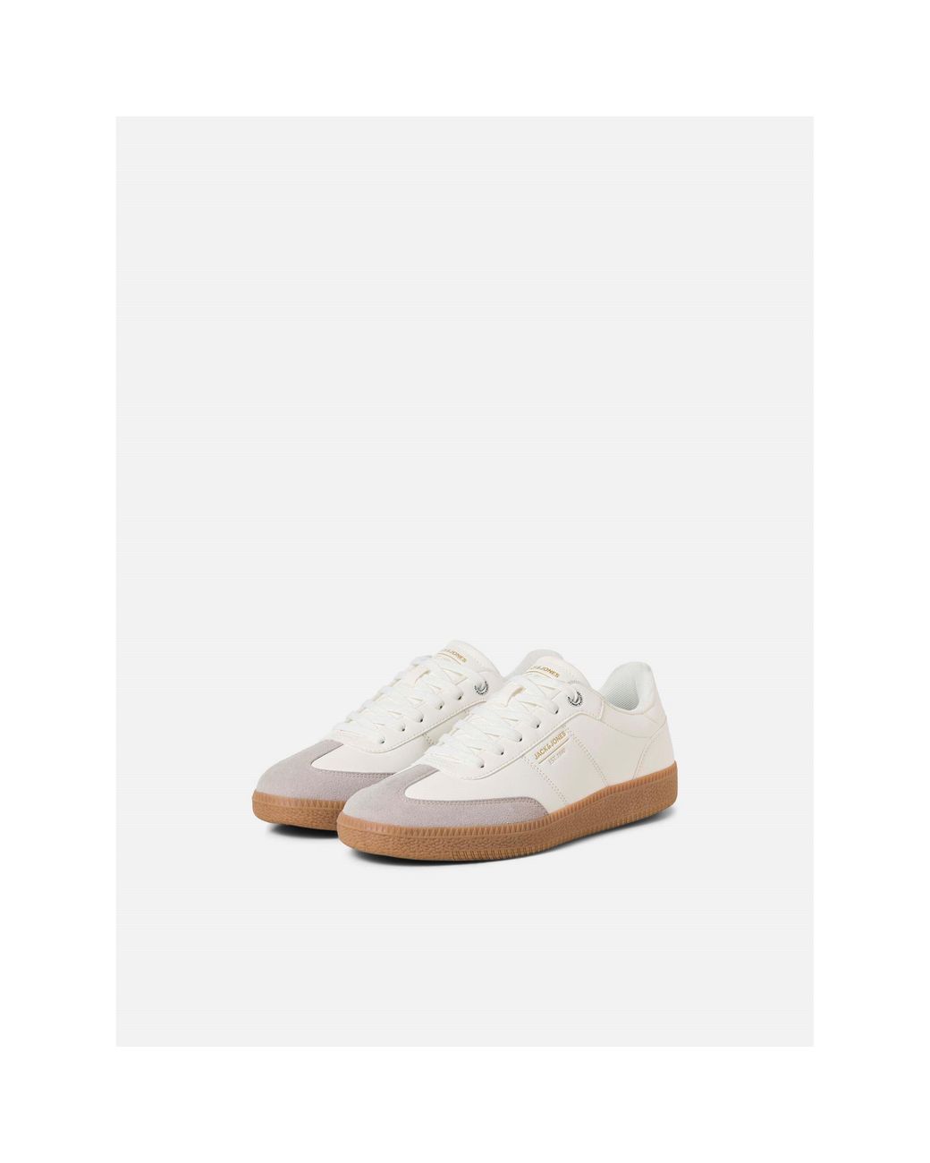 Jack & Jones White Reecher Pu Sneakers for men