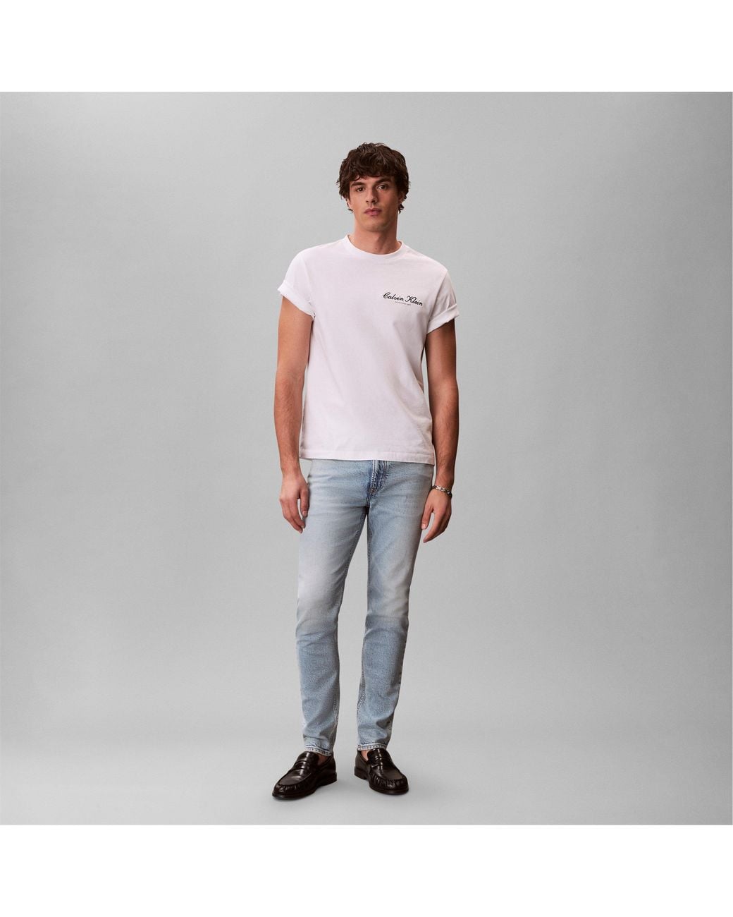 Calvin Klein Blue Slim Fit Jeans for men