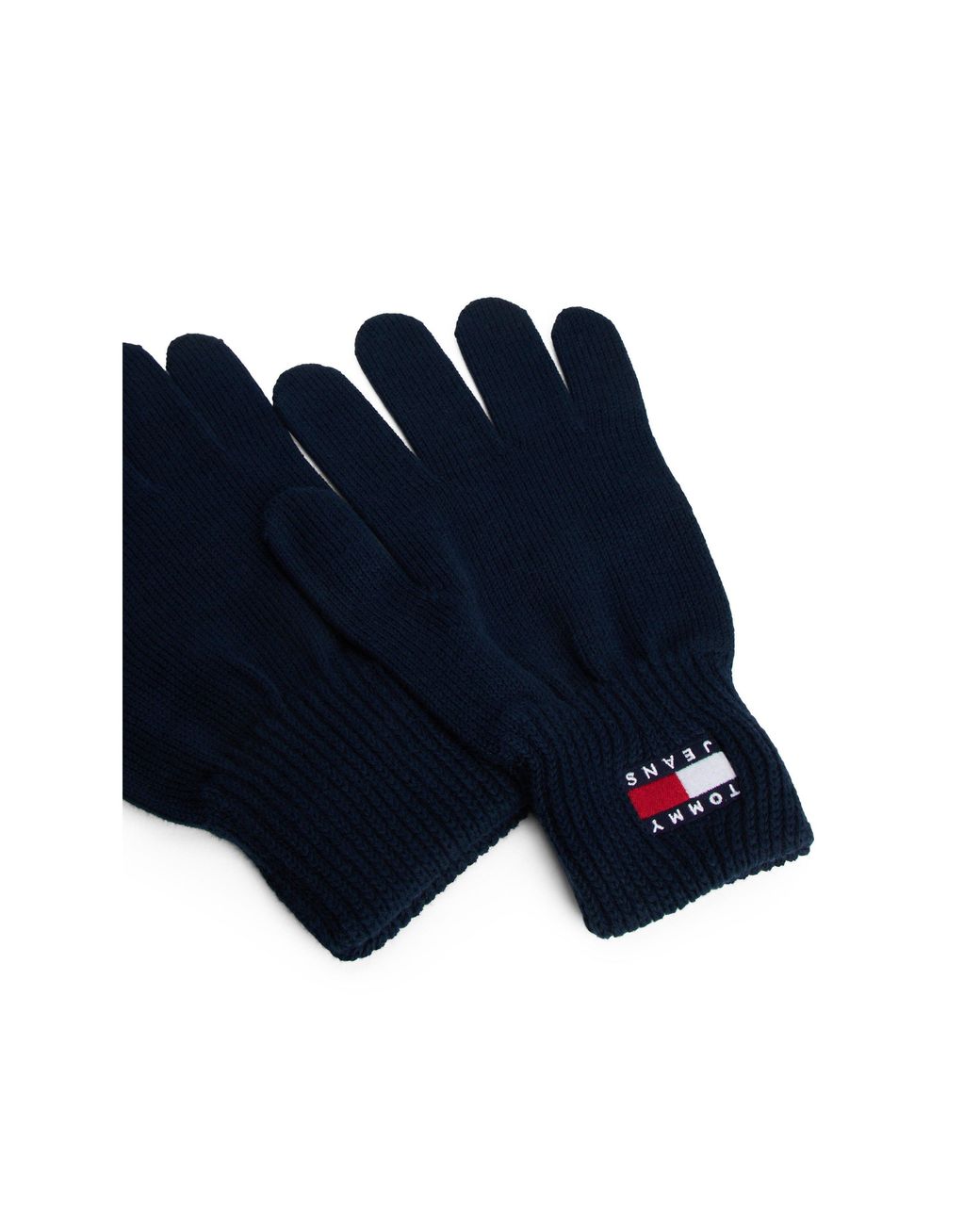 Tommy Hilfiger Blue Heritage Knitted Gloves for men
