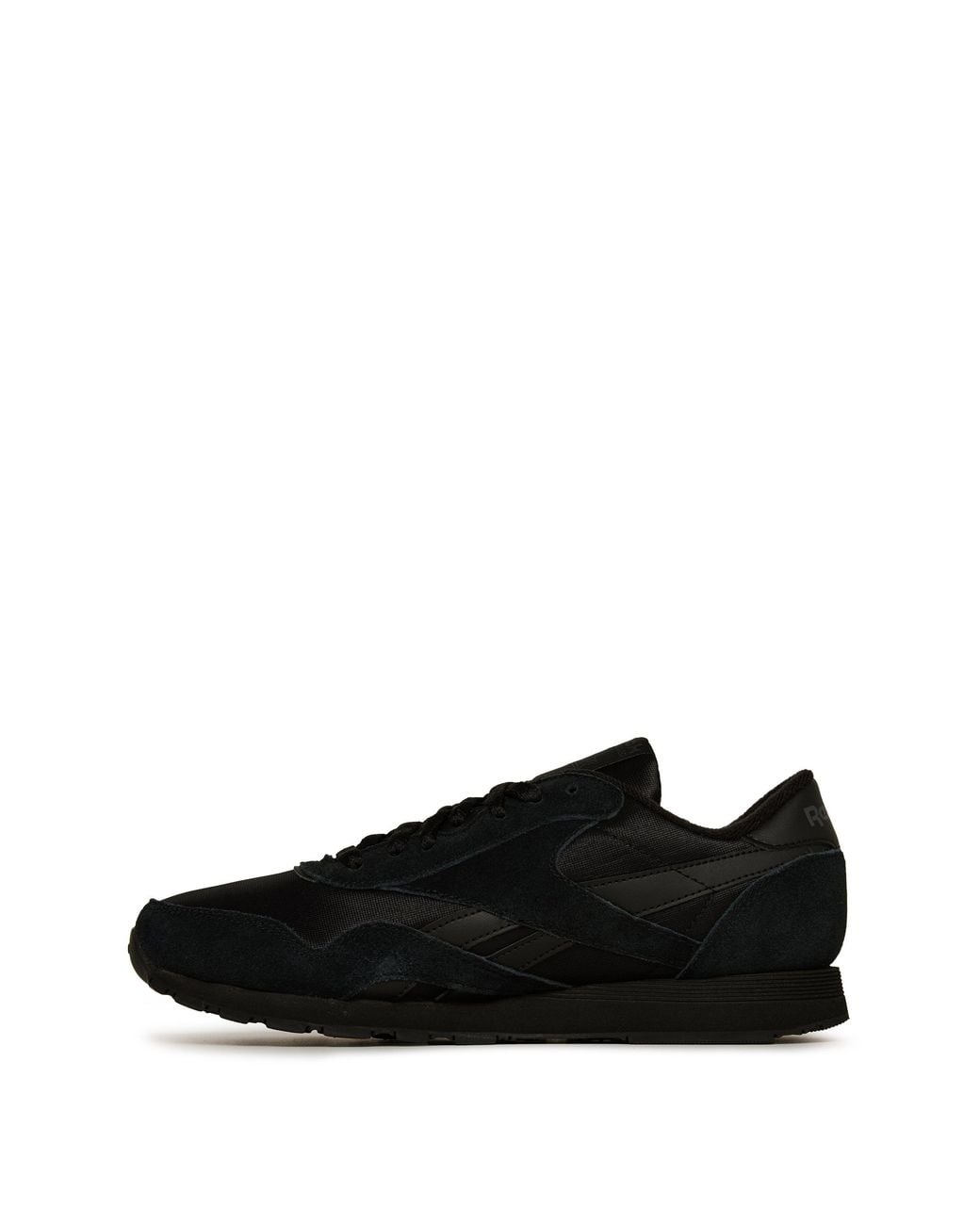 Reebok Black Classic Nylon Shoes for men