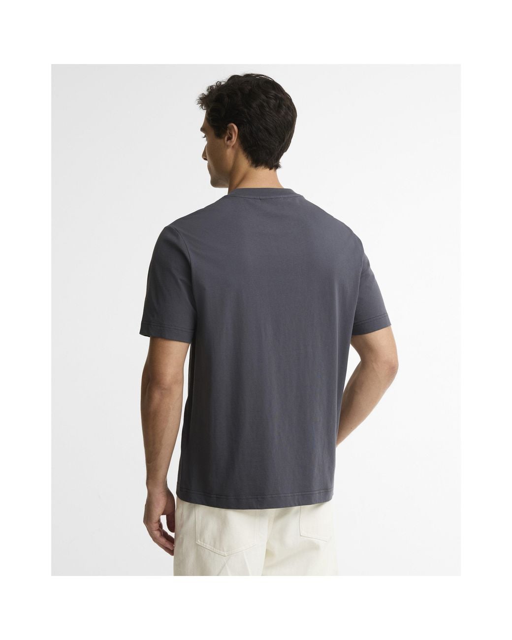 Barbour Black Inline Cotton Short-Sleeve T-Shirt for men