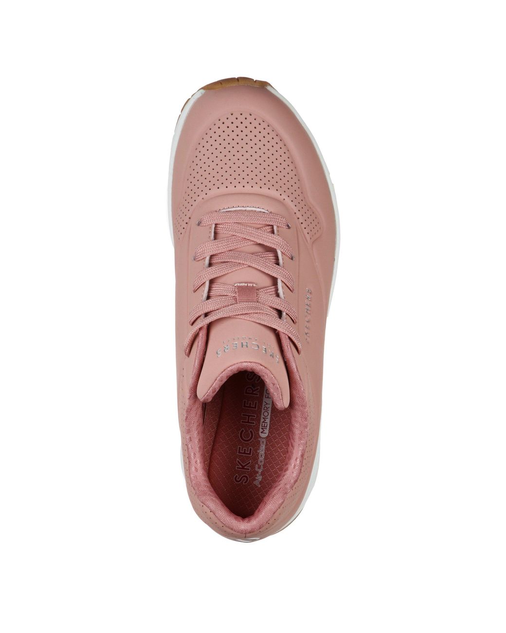 Skechers Pink Uno Stand On Air Trainers