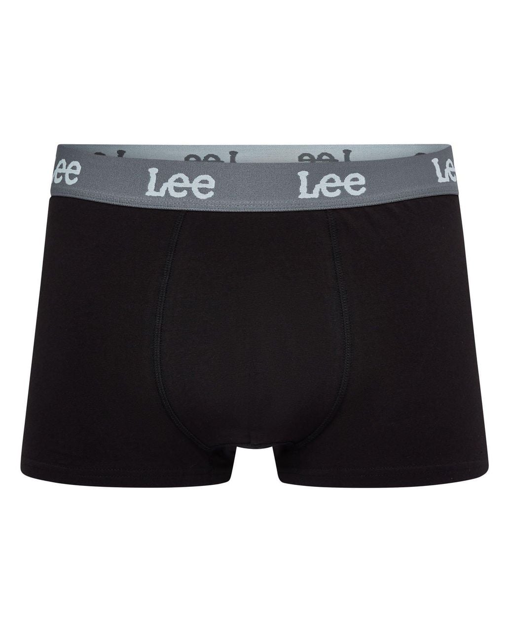 Lee Jeans Gray 3Pk Trunks Putney for men