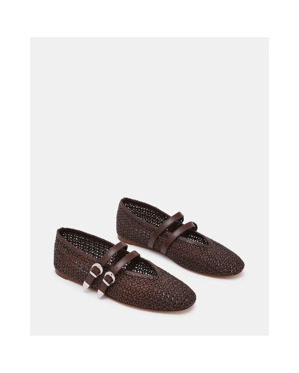 Steve Madden Brown Ballet Pumps