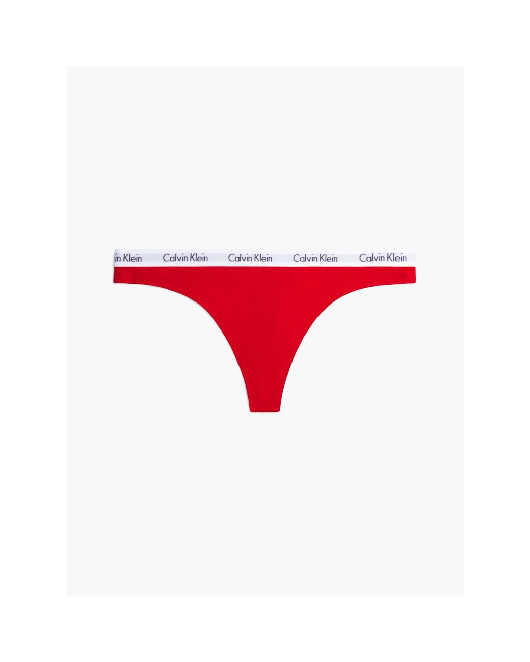 Calvin Klein Red Carousel Thong