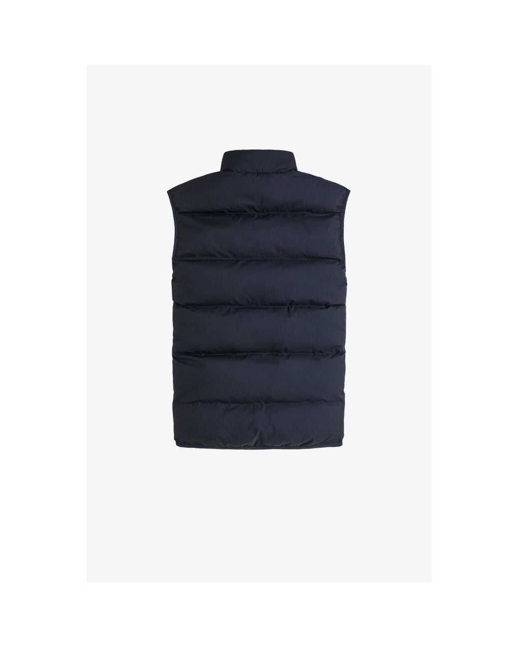 Fred Perry Blue Insulated Quilted Gilet for men
