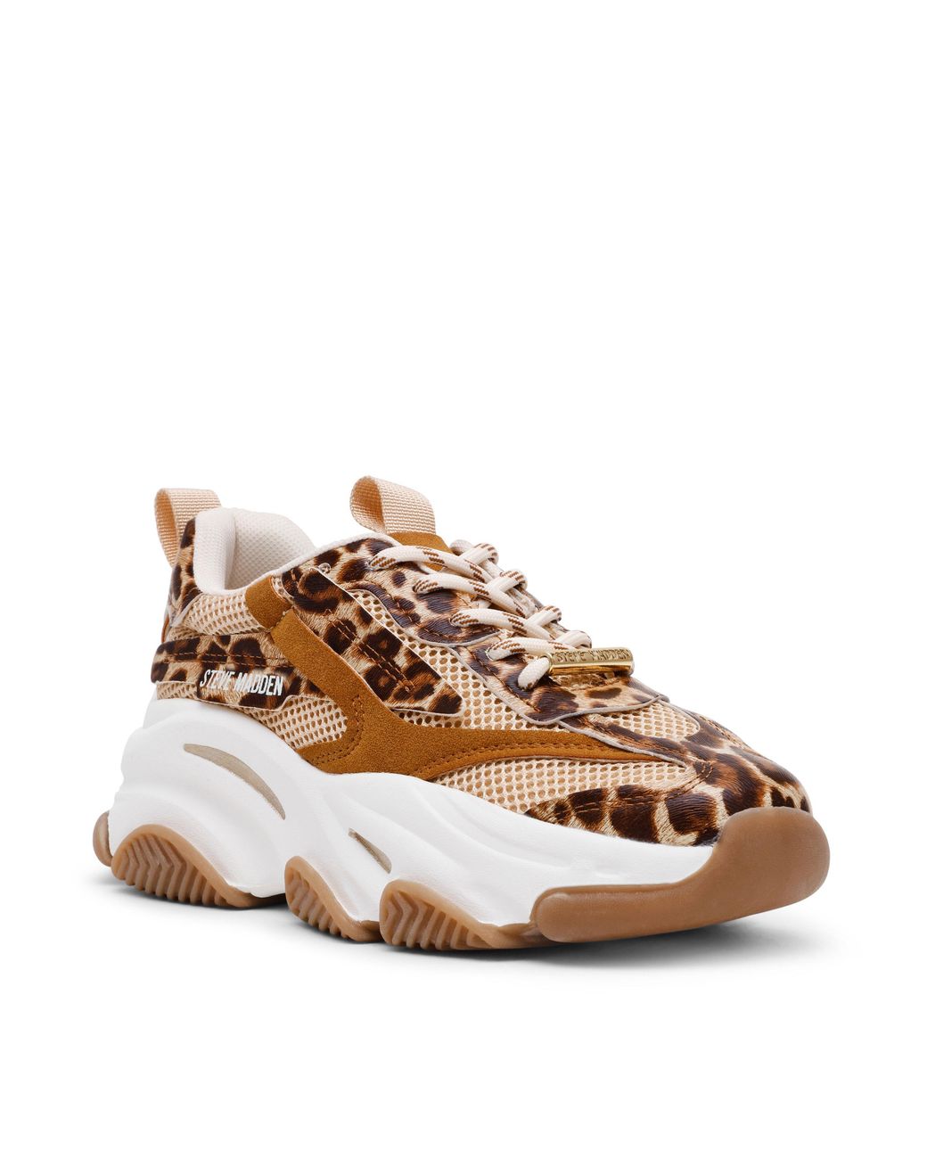 Steve Madden Brown Possession Chunky Trainers