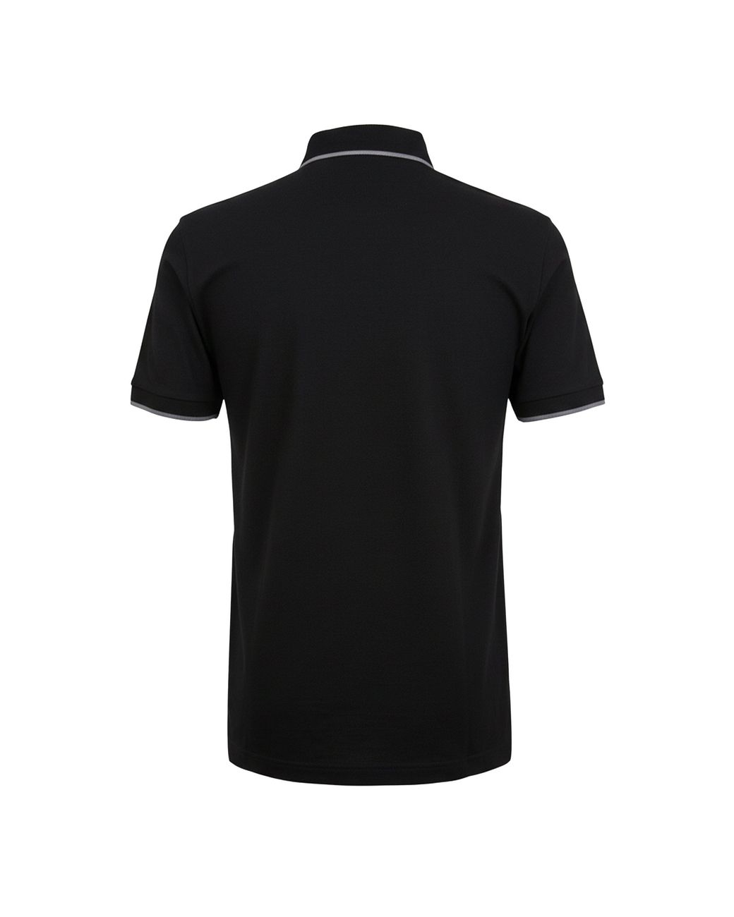 Boss Black Pique Short Sleeve Polo Shirt With Logo Detail for men