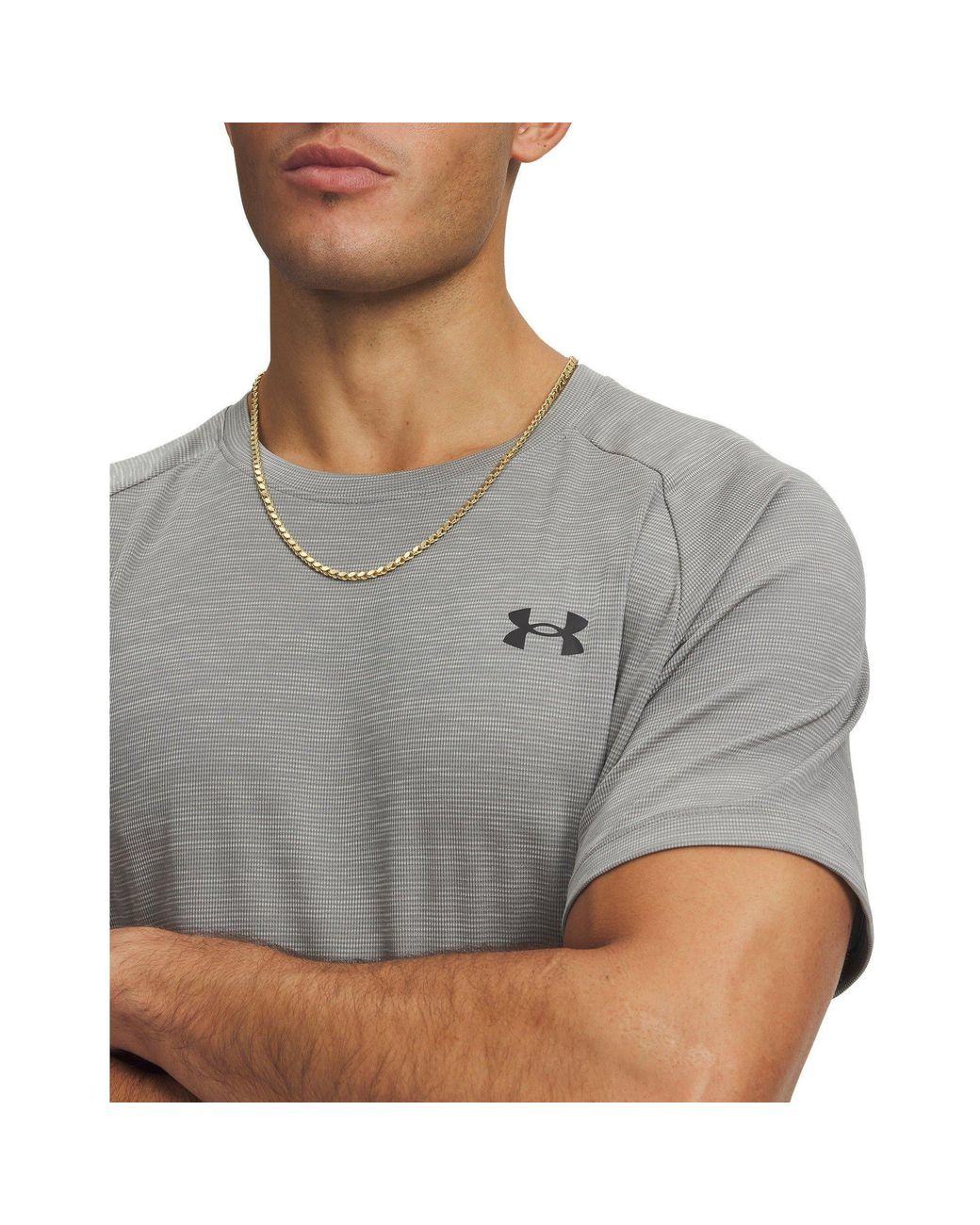 Under Armour Gray Tech 2.0 Short Sleeve T-Shirt for men
