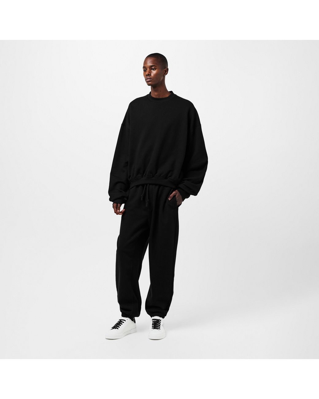 Dolce & Gabbana Black Crew Jumper for men