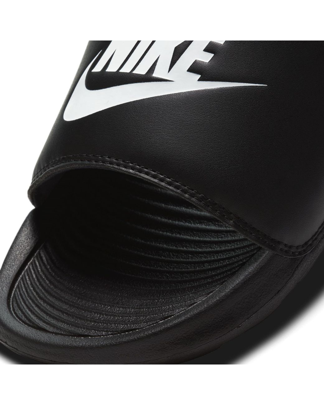 Nike Black Victori One Slides
