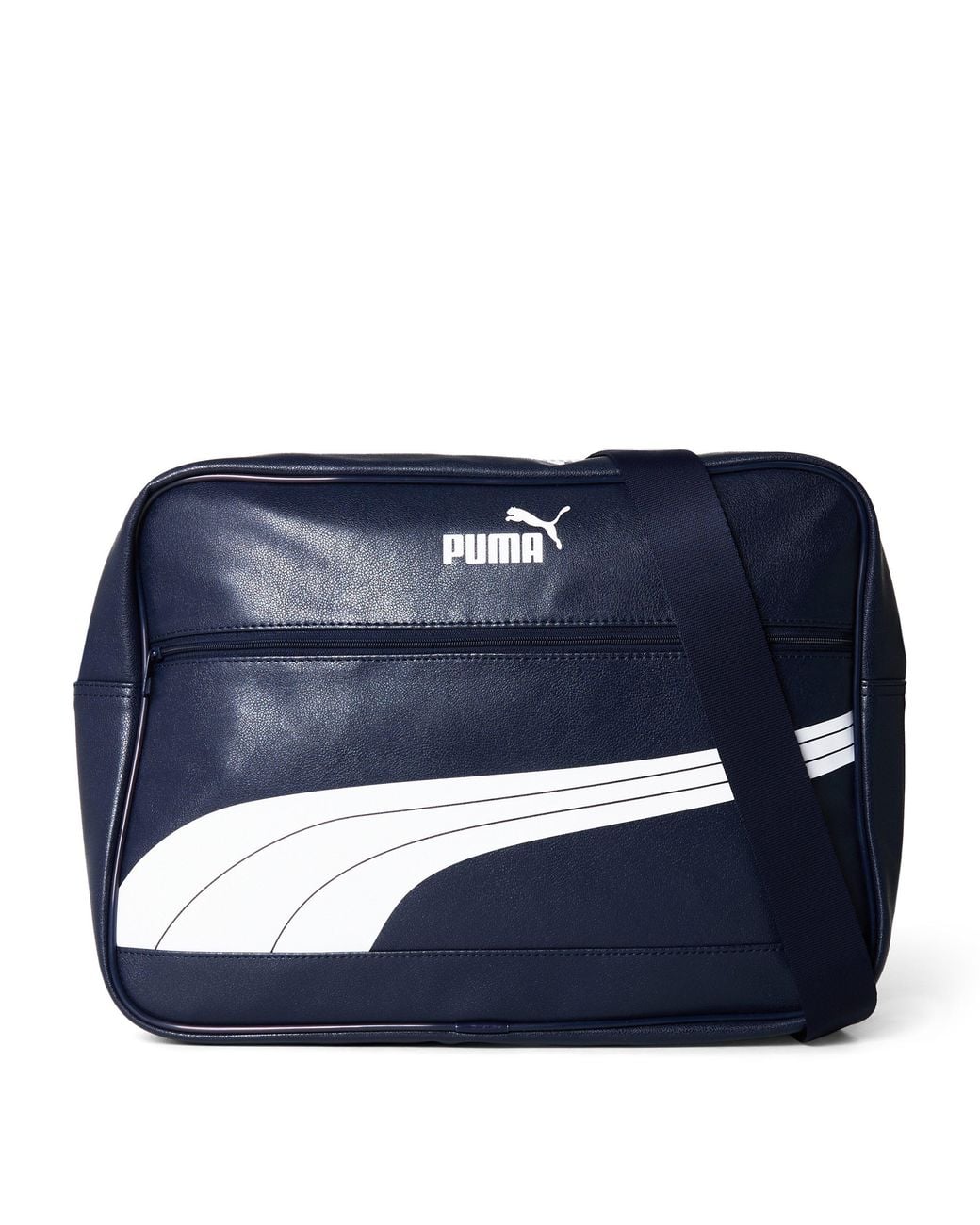 PUMA Blue College Reporter Messenger Bag for men
