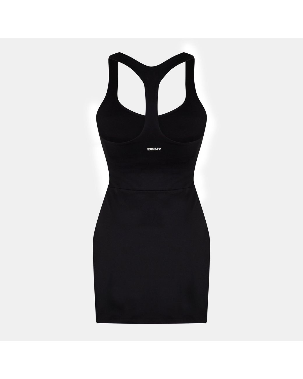 DKNY Black Moisture Wicking Tennis Dress