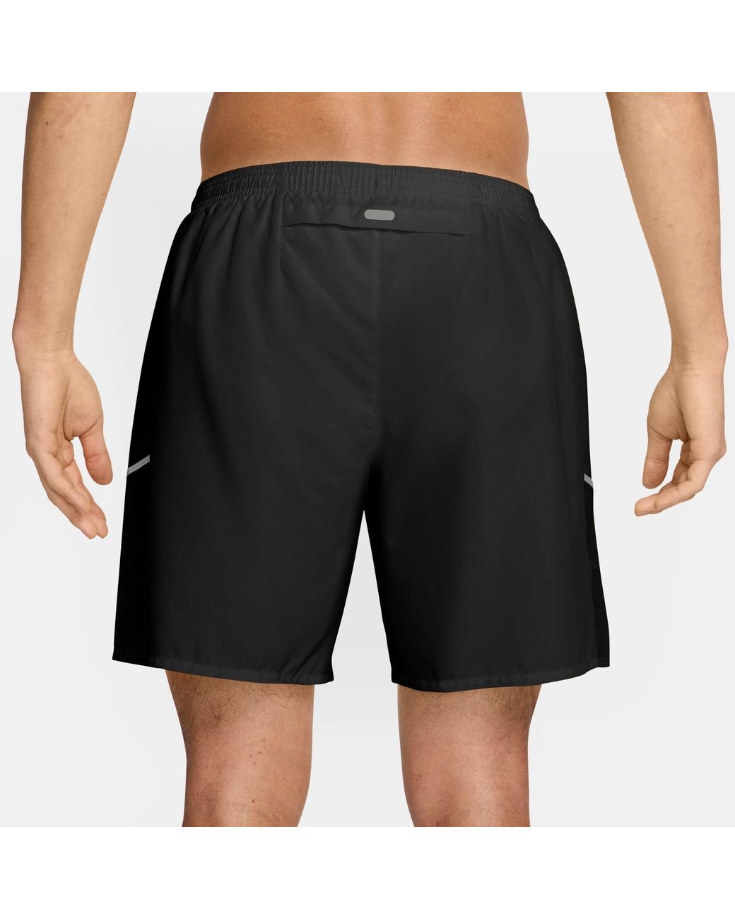 Nike Black Miler 7 Performance Running Shorts for men