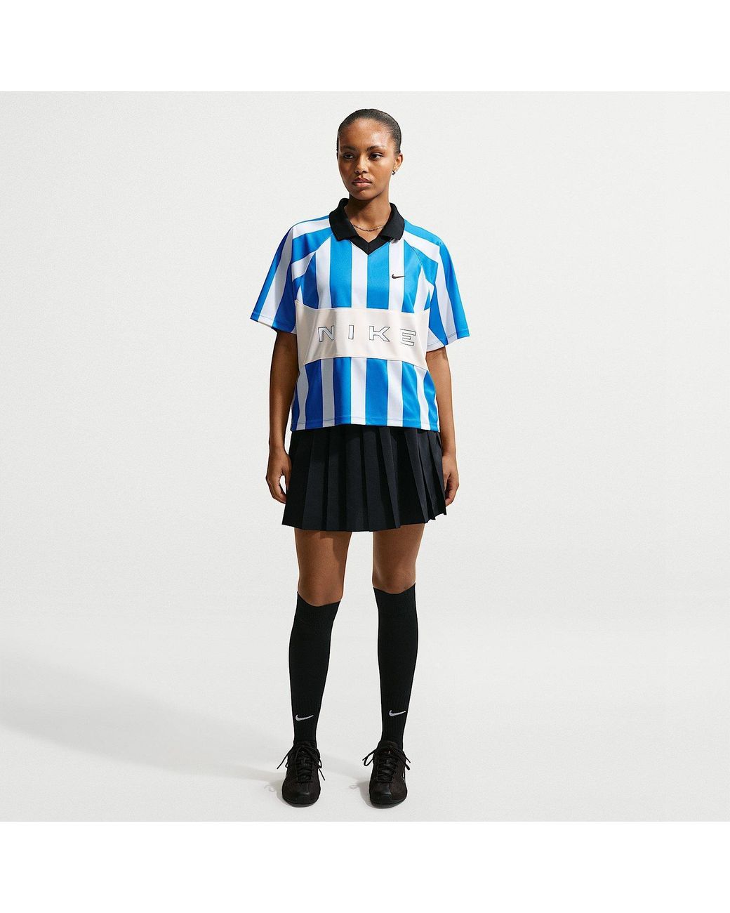 Nike Black Nsw Knife Pleat Skirt