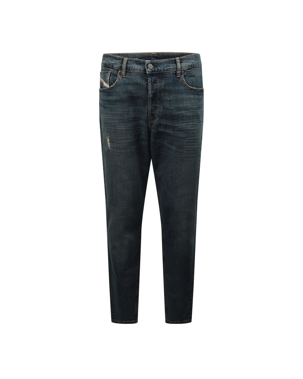 DIESEL Gray 2005 D-Fining Tapered Jeans for men