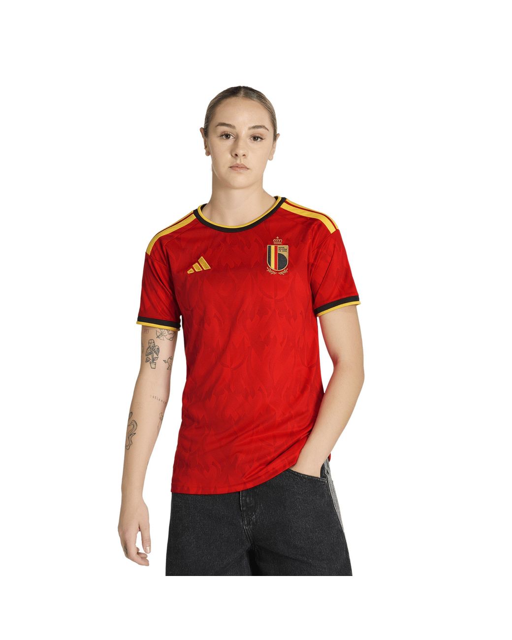 Adidas Red Belgium Home Shirt World Cup 2026