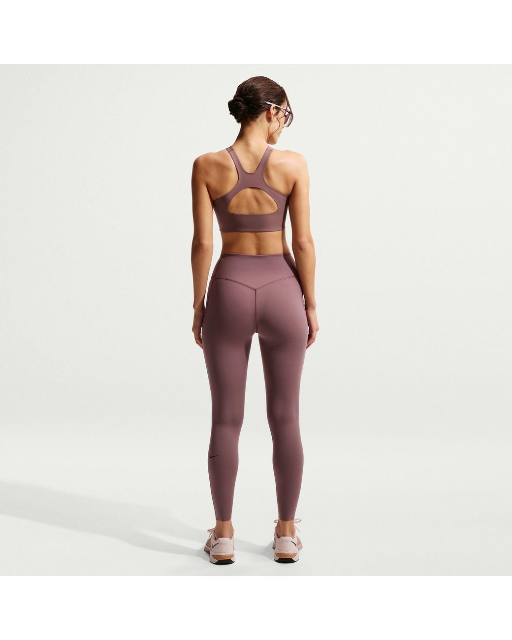 Nike Purple Performance Gym Legging
