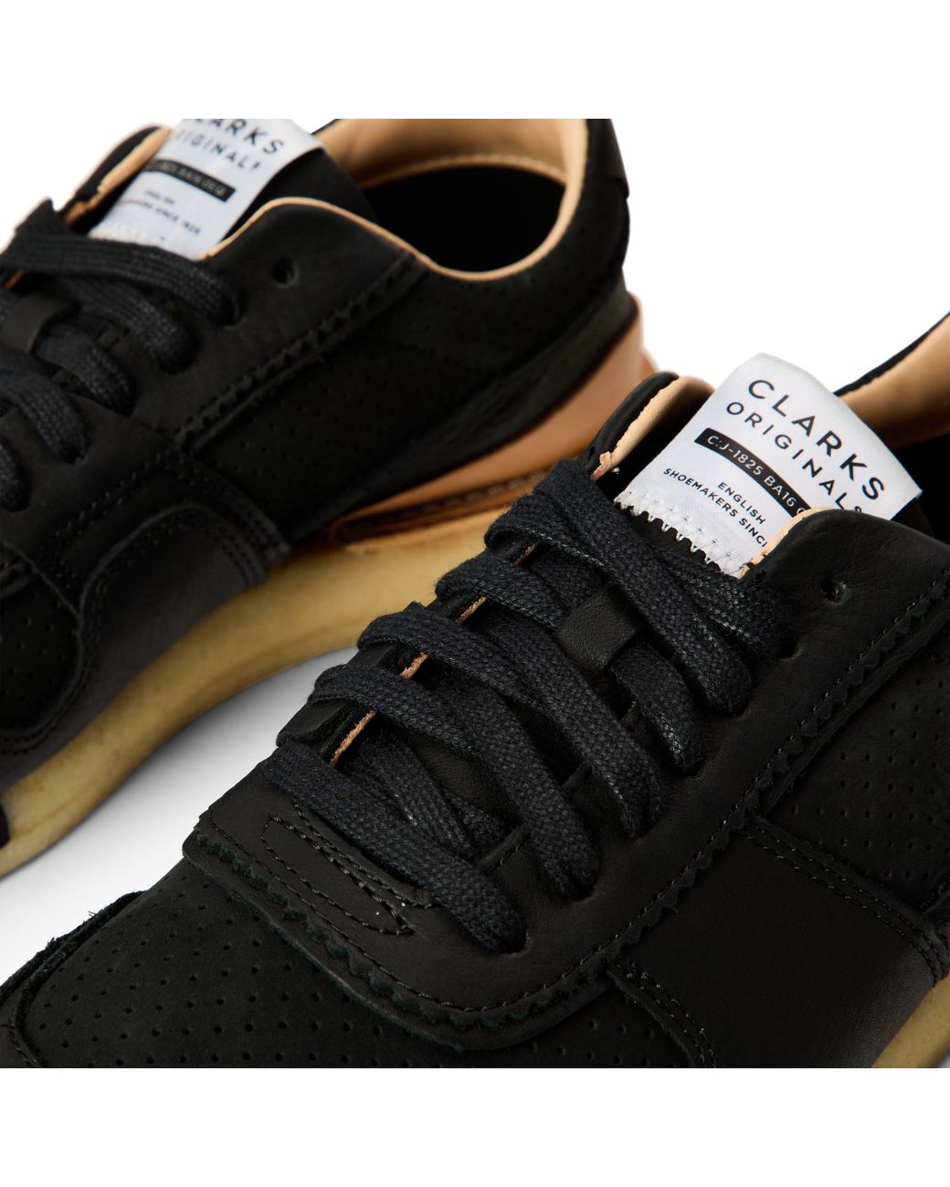 Clarks Black Tor Run Trainers for men