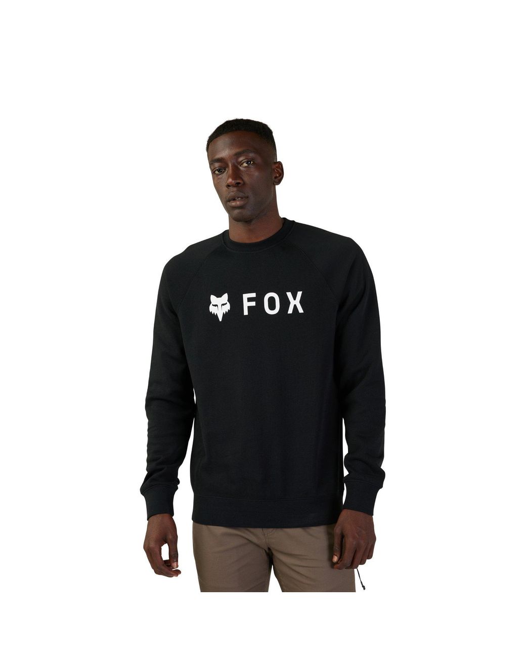 Fox Black Absolute Crew Sweatshirt for men