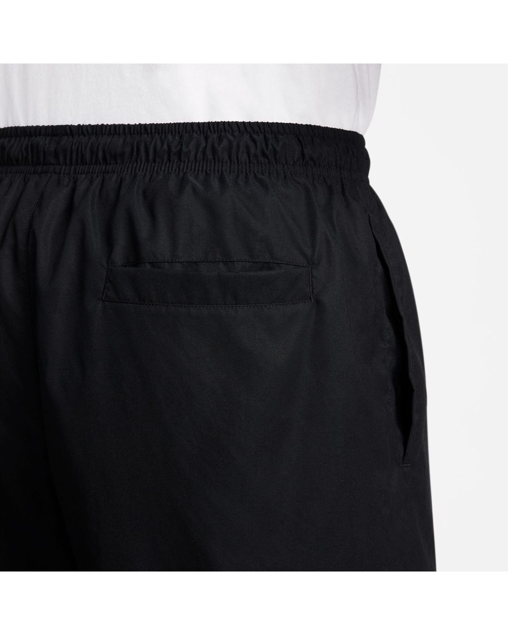 Nike Black Woven Club Tracksuit Shorts for men