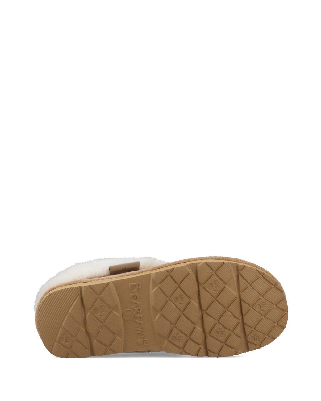 BEARPAW Natural Bella Suede Full-Fit Slippers