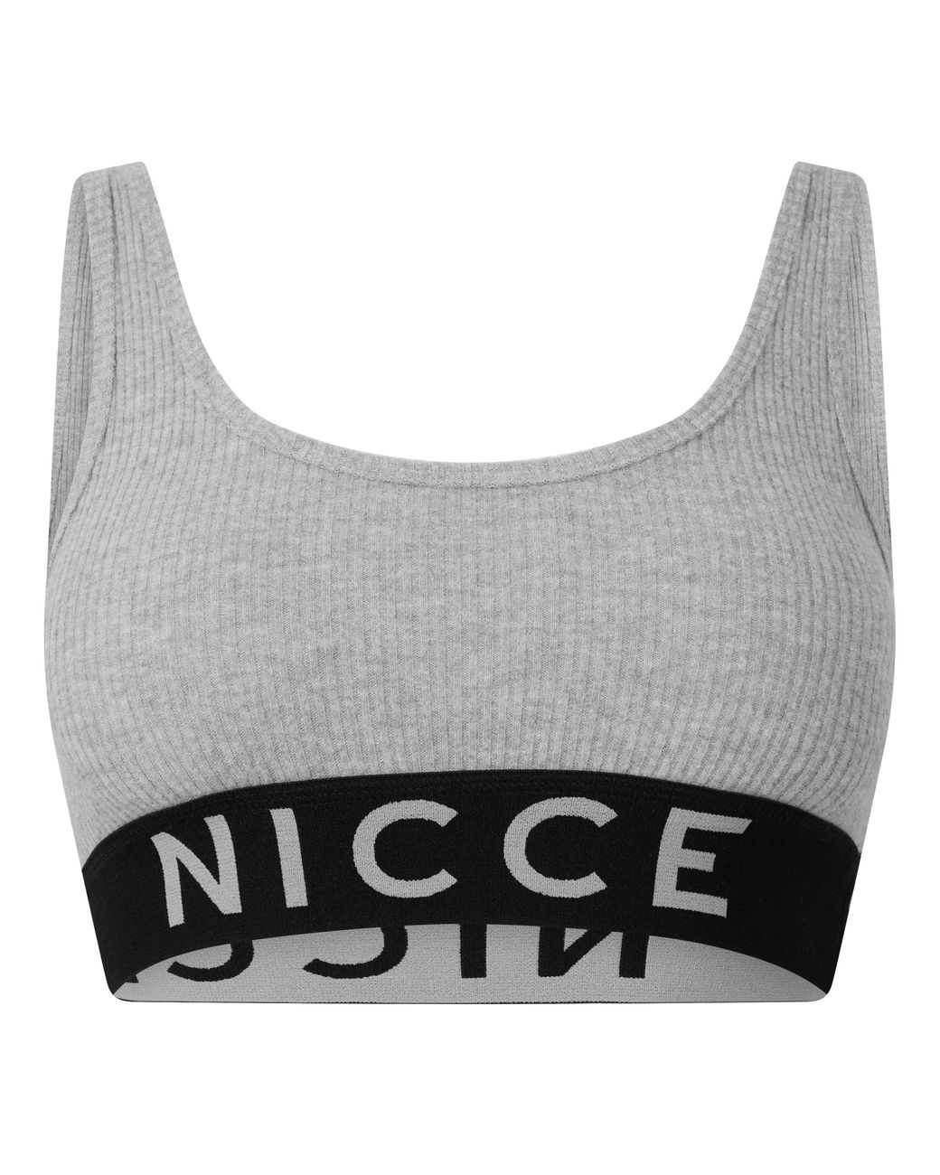 Nicce London Gray Lull Triangle Bralette