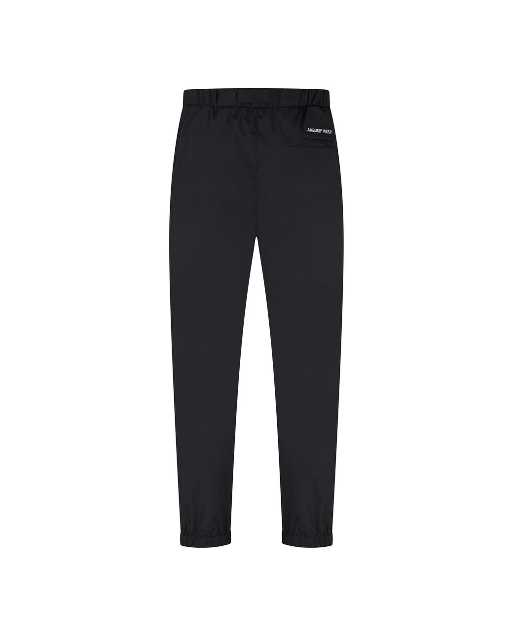 Ambush Black Closed Hem Poly Joggers for men