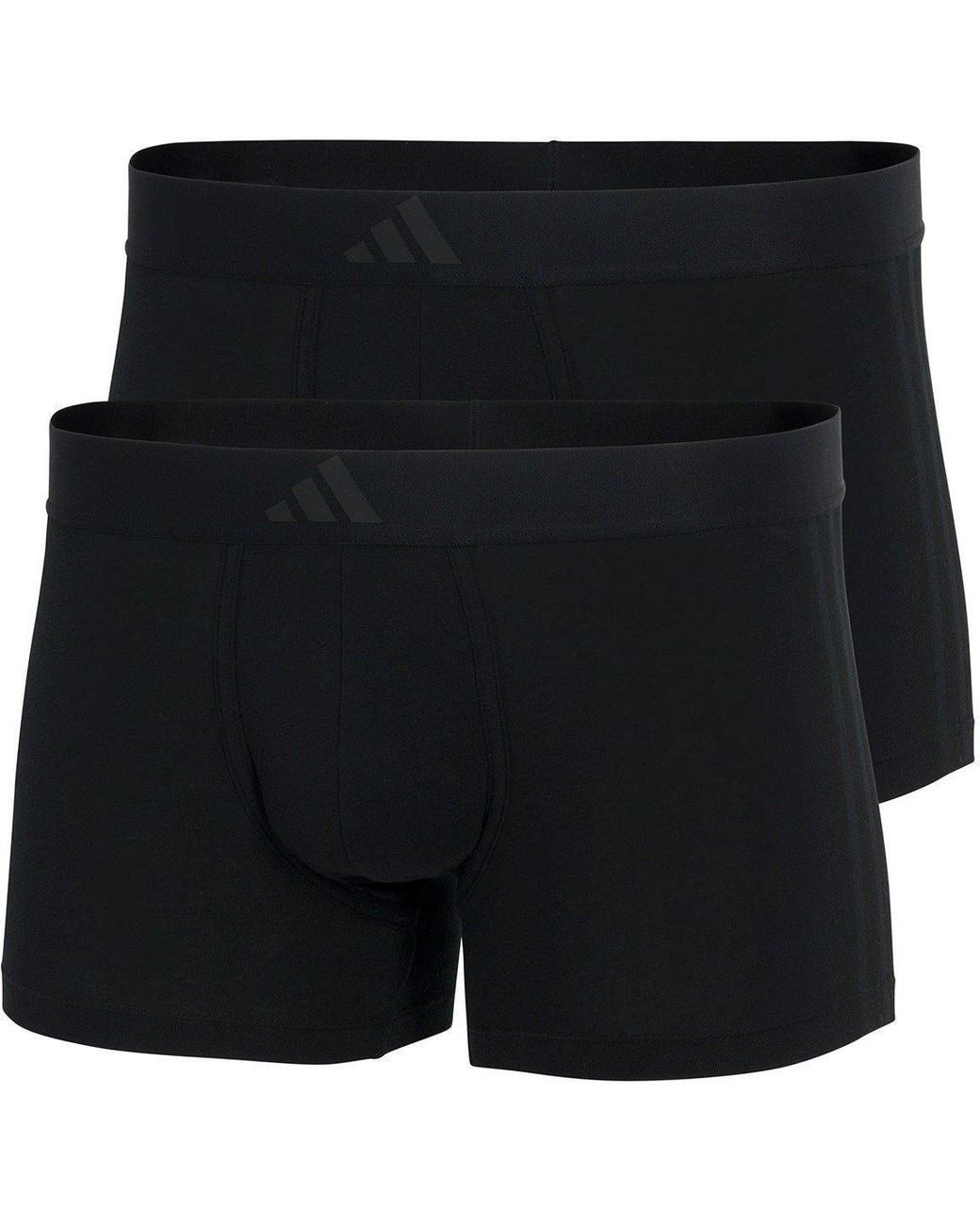 Adidas Black 2 Pack Boxers for men