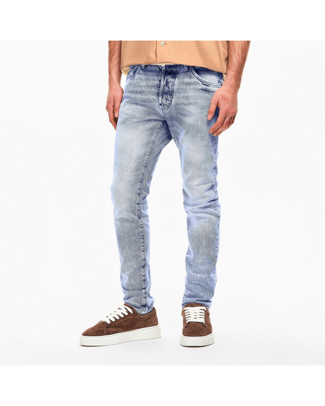 DSquared² Blue Dsq Teddy Slim Fit Jeans for men