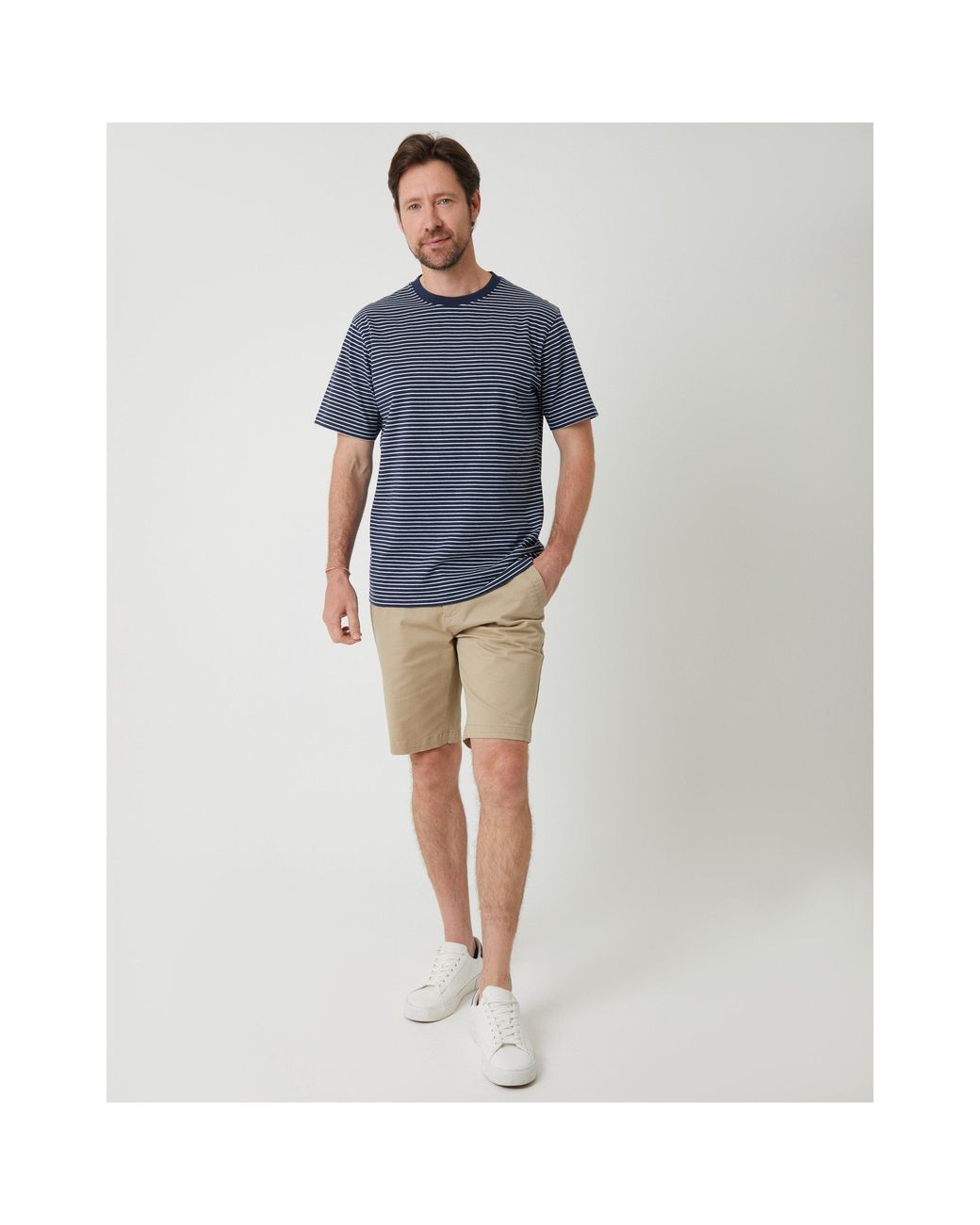 Saltwell Blue Barwick Regular Fit T-Shirt for men