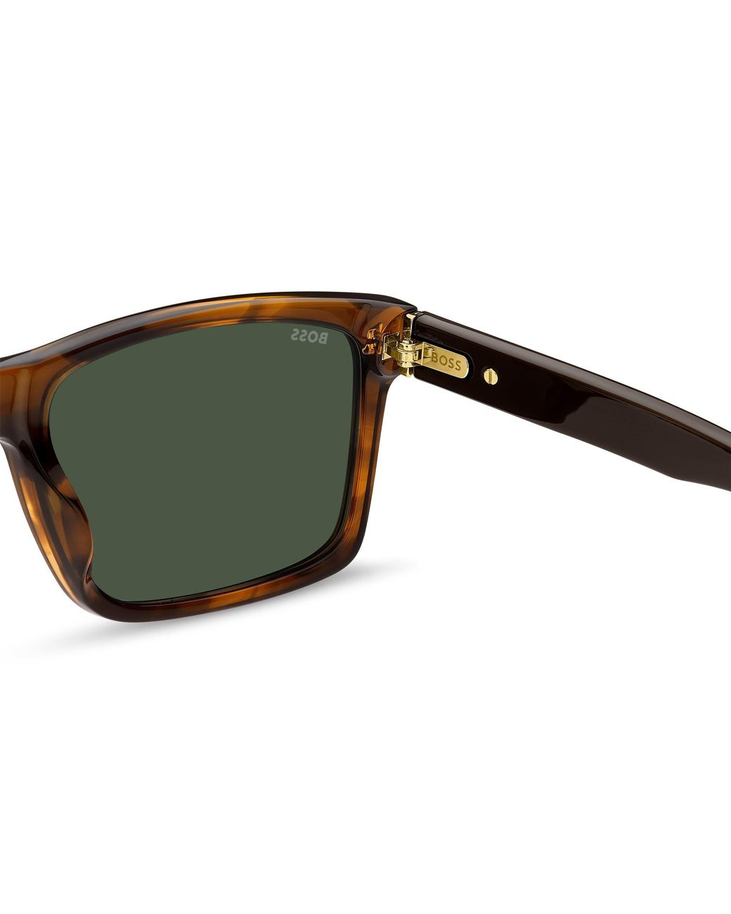 Boss Green Sn63 Polarised Acetate Rectangular Sunglasses for men
