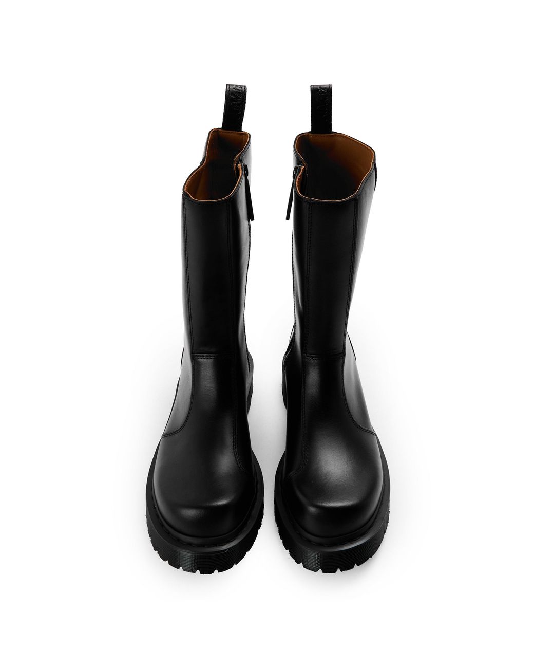 Dr. Martens Black Rejena Leather High Boots