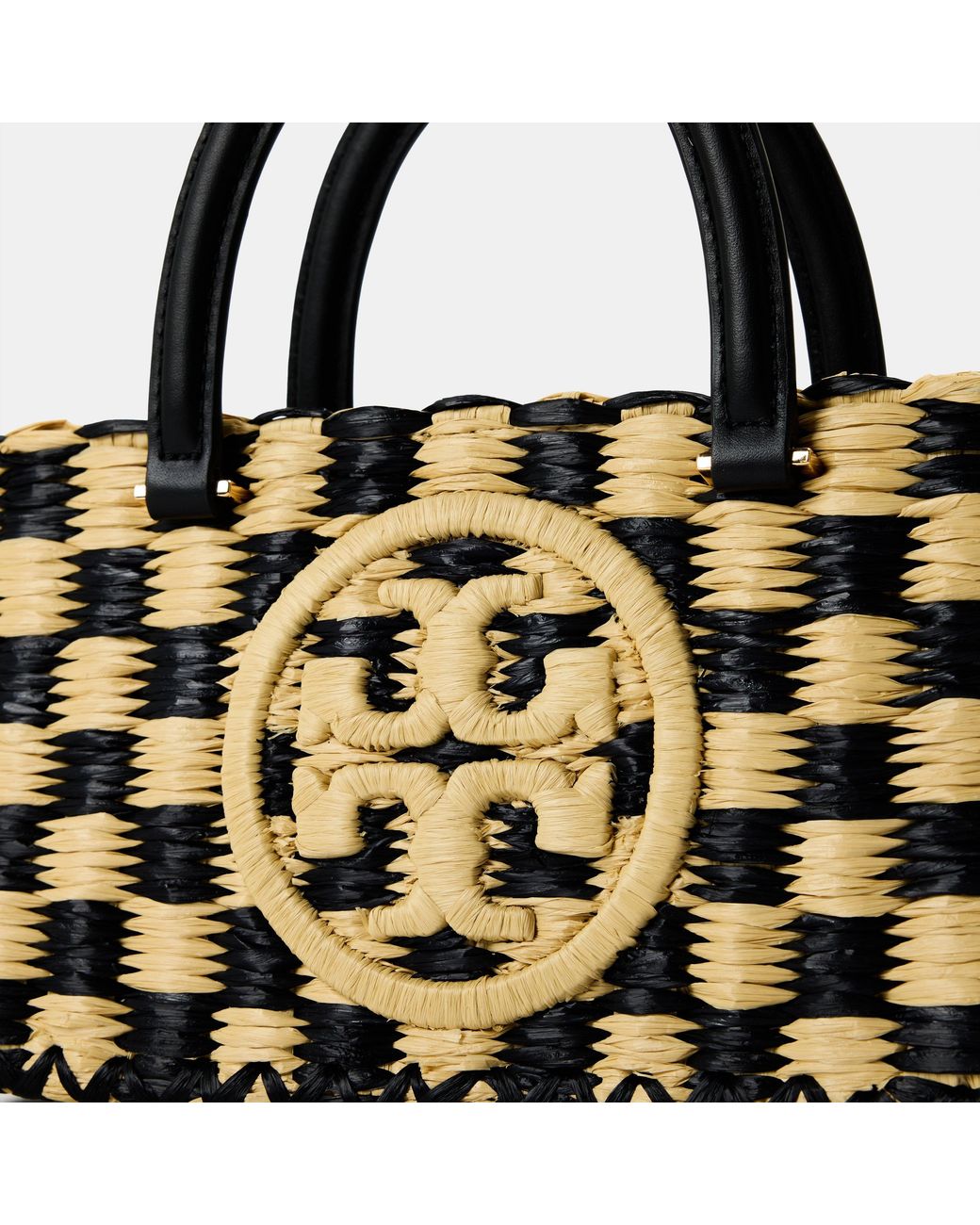 Tory Burch Black Ella Tote Bag