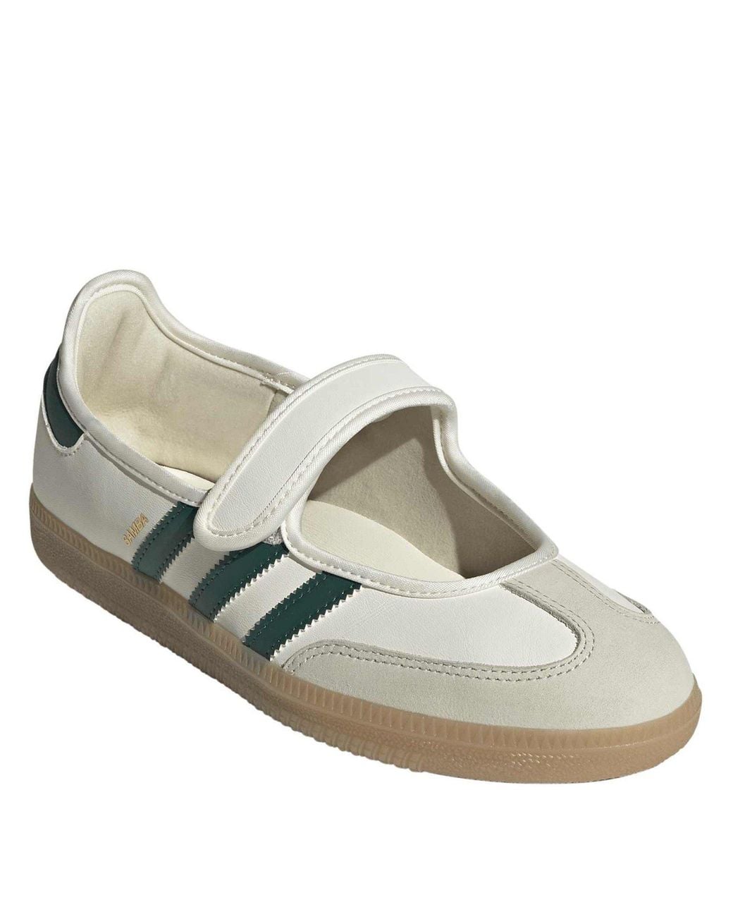 Adidas Originals Green Samba Jane Low-Top Trainers