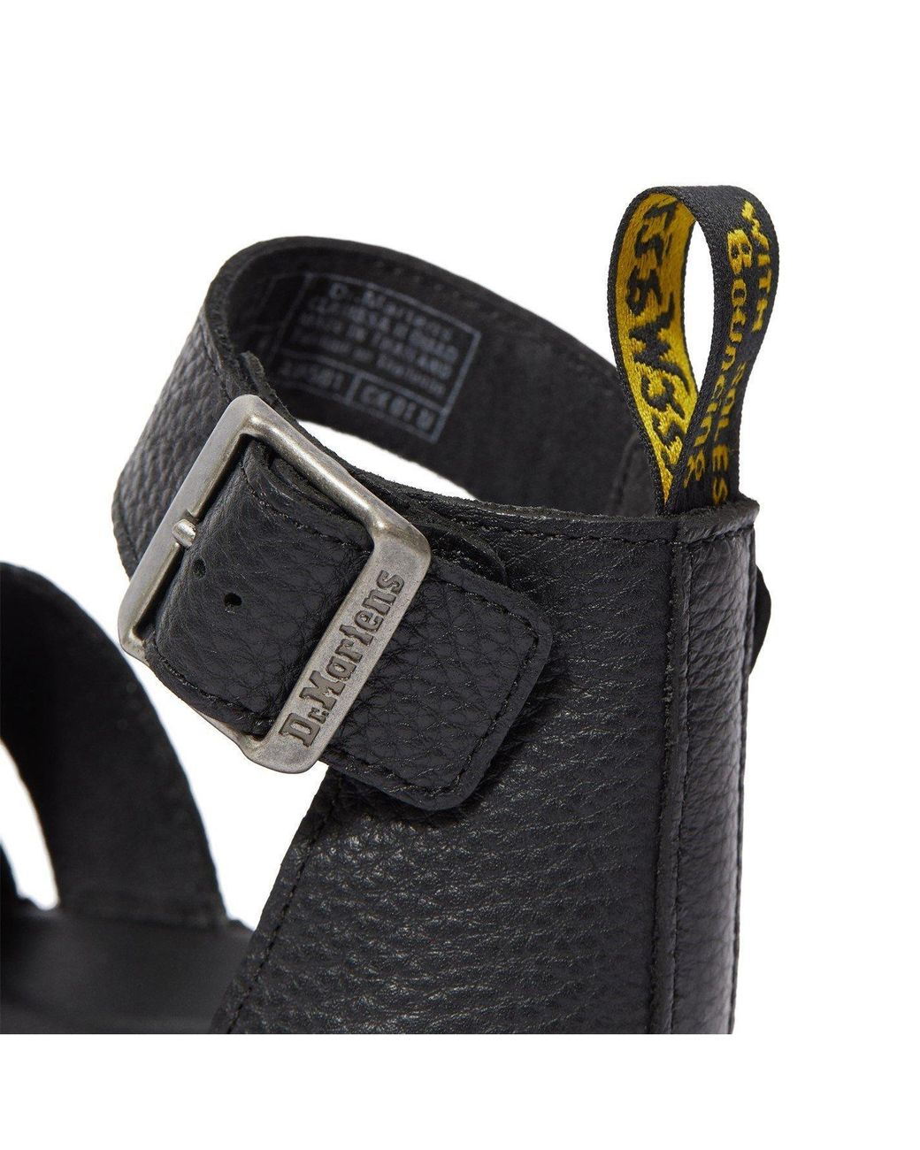 Dr. Martens Black Clarissa Sandals