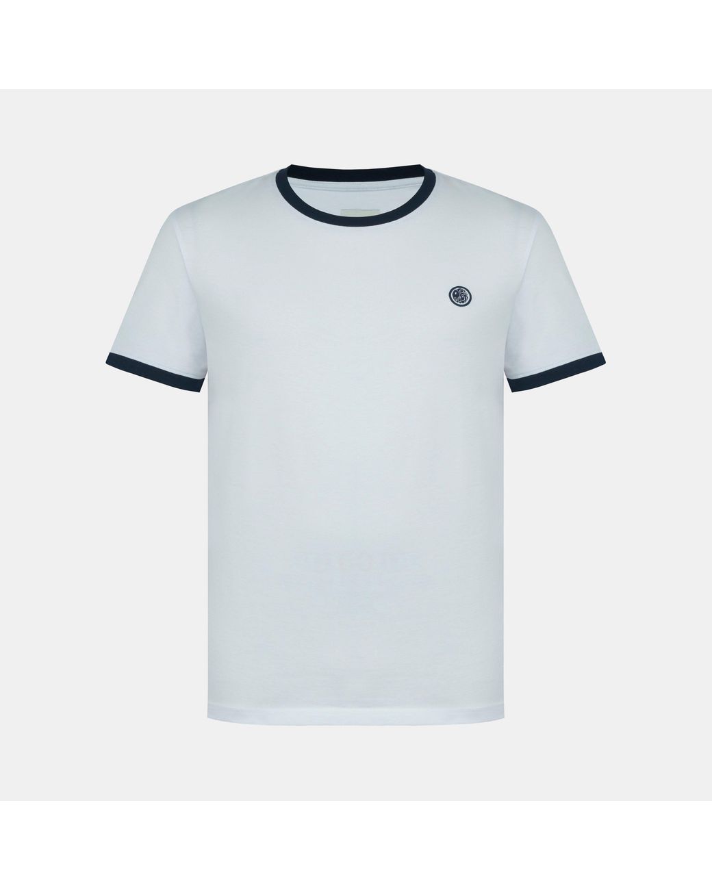 Pretty Green Blue 5-Pack Cotton Crew Neck Short Sleeve T-Shirt for men