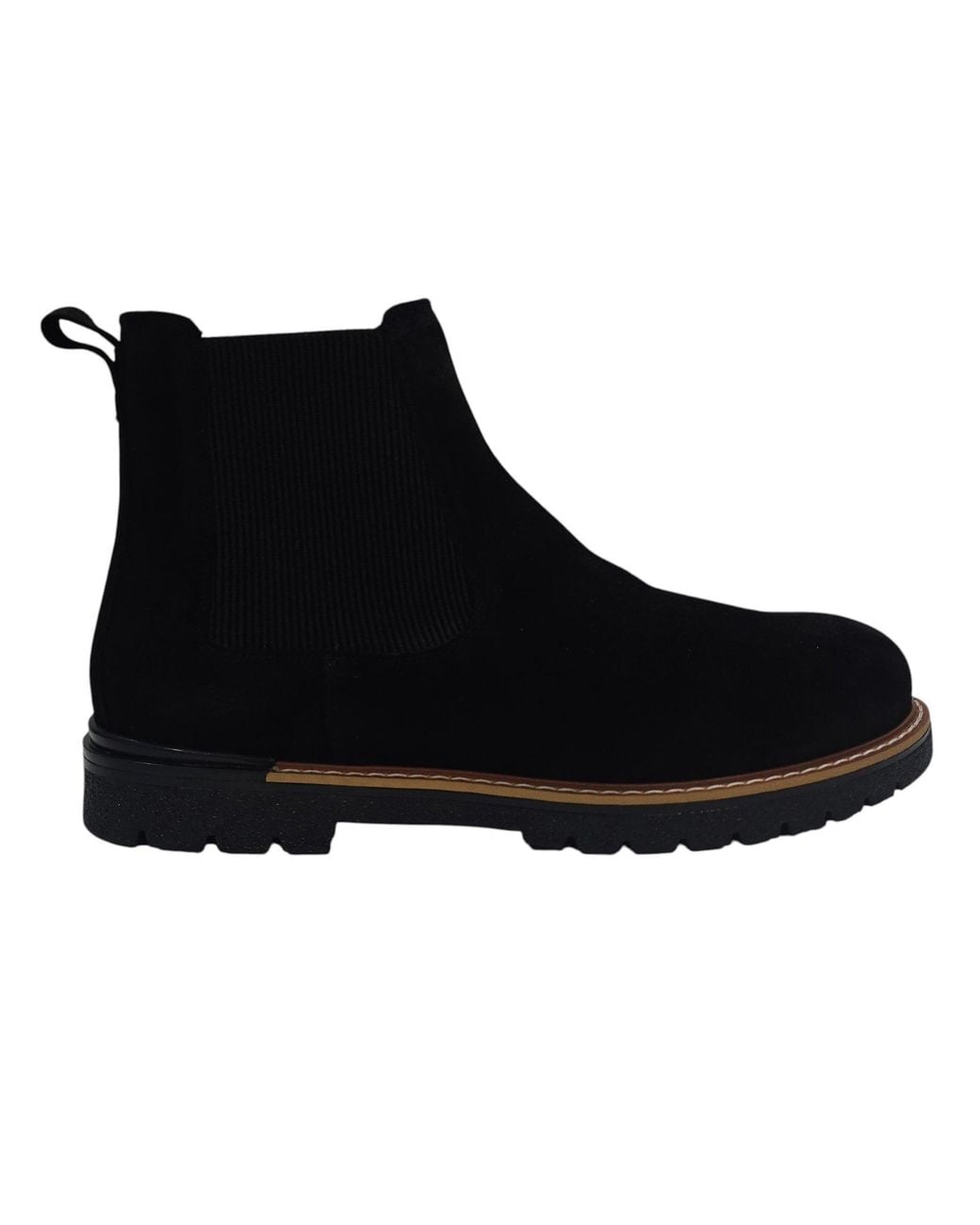 Firetrap Black Millau Suede Chelsea Boots