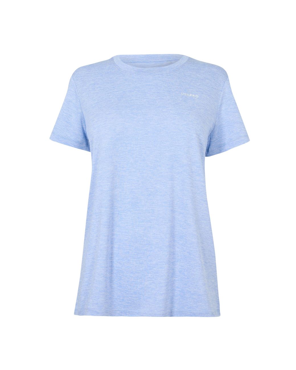 Usa Pro Blue Tech Crew Tee